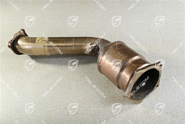 Turbo, Exhaust pipe with catalytic converter, Cyl. 5-8