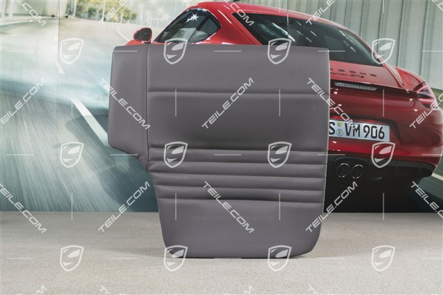 Notsitzkissen, Coupe/Targa, Kunstleder, Graffitigrau, L