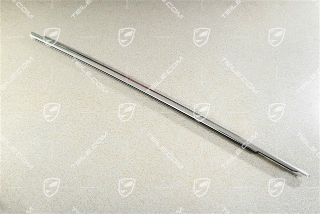 Dichtung mit Zierleiste, Türschacht, aussen, Alushine, L