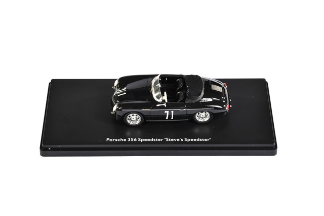 Porsche 356 Speedster #71 Steve's Speedster / Mc Queen, black, Schuco, scale 1:43