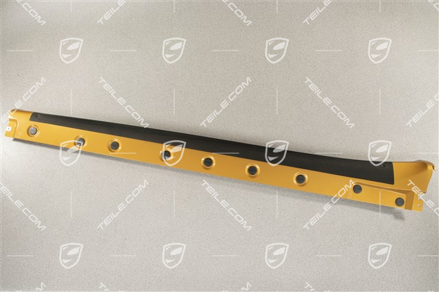 Schwellerblende, Turbo S Exclusive Series, CARBON, Goldgelb metallic, L