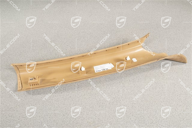Verkleidung, A-Säule, Alcantara, Sandbeige, L