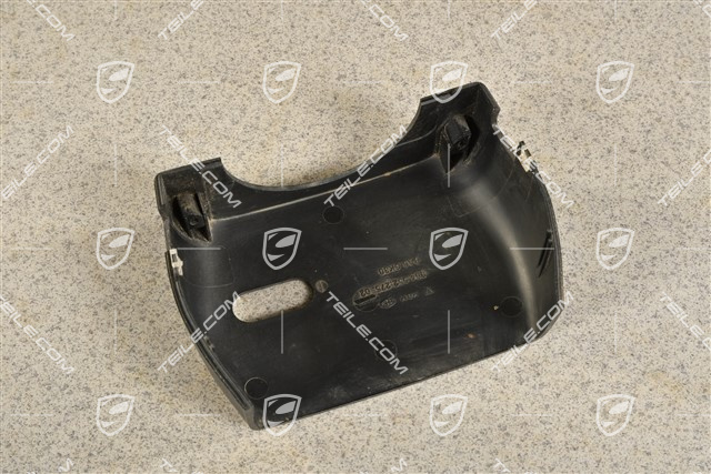 Steering column switch housing, Lower, Satin black