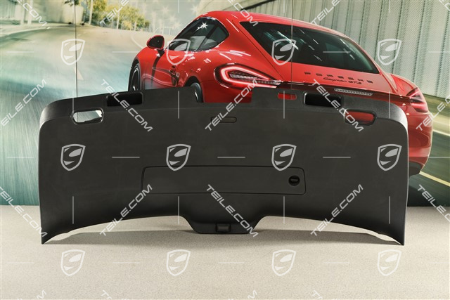 Tapicerka tylnej klapy, Czarna