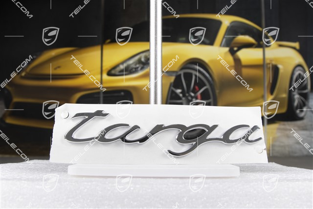 Badge / Emblem TARGA, Chrome finish