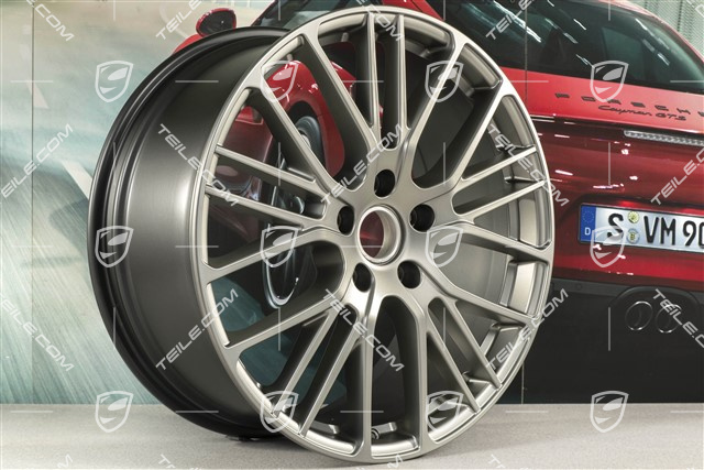 21" Felga Panamera Exclusive Design Sport, 9,5J x 21 ET71, Platinum