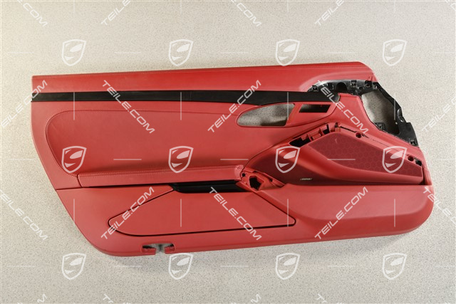 Turverkleidung, Leder, Bose, Bordeauxrot, L