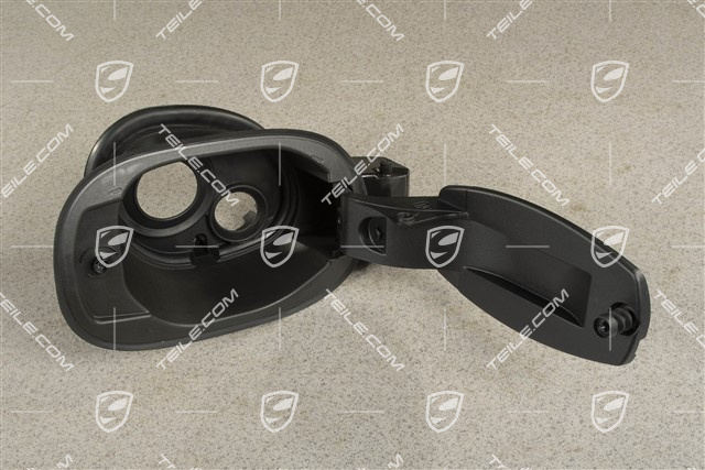 3,0TDI, Tankklappe Tankeinfüllung, Unterlage/ Schale