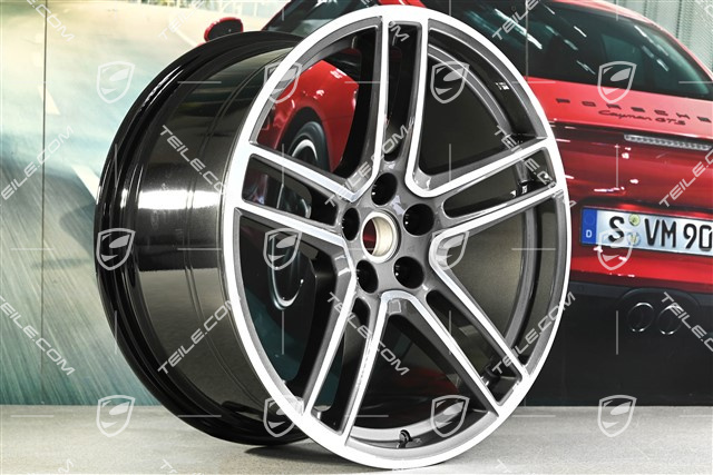 20" Felga "Macan Turbo", 10J x 20 ET19, BORBET, Titanium