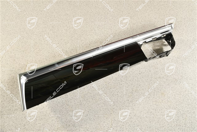 Dashboard trim / moulding, Black, R
