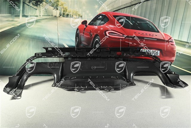 Lower bumper trim/diffuser, rear, Sport Design/GTS/electric tow bar