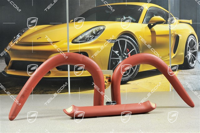 Linning, leather damaged