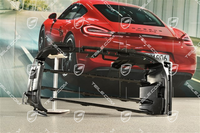 Sport Design, Front bumper, side ventilation grille, Black matte, R