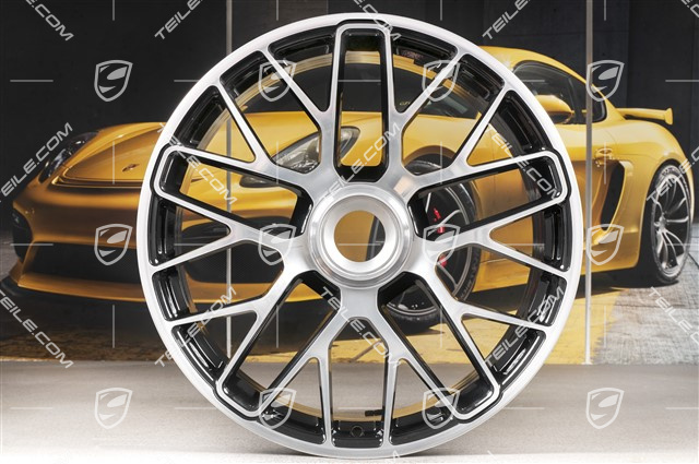20-inch wheel Turbo S, central lock, 9J x 20 ET51, black