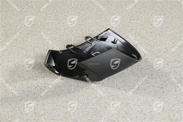 Aussenspiegel, Spiegelfuss, Abdeckkappe, Satinschwarz, R