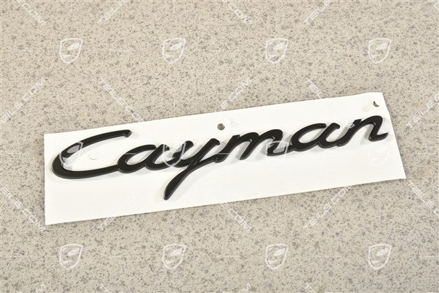 Badge / Emblem Cayman, Black