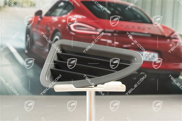 Kratka nawiewu deski rozdzielczej, górna, Stone grey, L