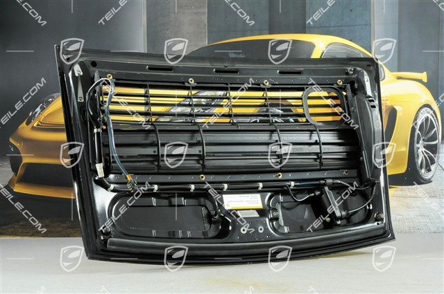 Rear deck lid (engine lid), complete, C2 / C4 / 4S / Targa (little damage)