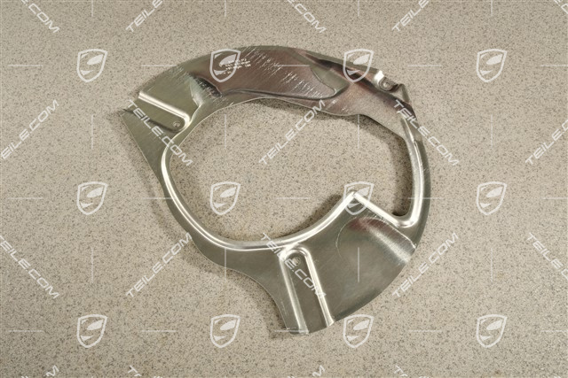 Front axle disc brake protective plate, R