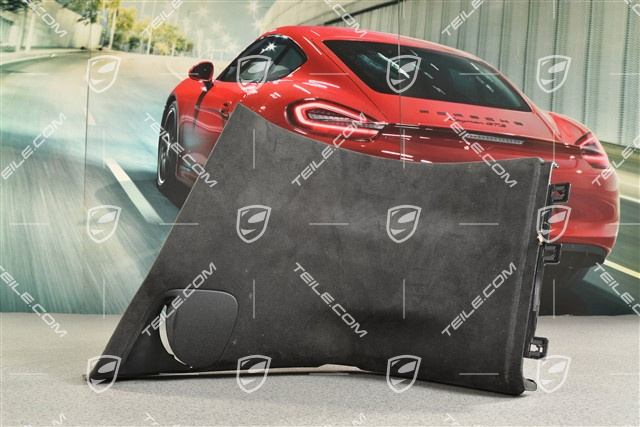 Verkleidung von B-Säule, Schwarz, Targa, L