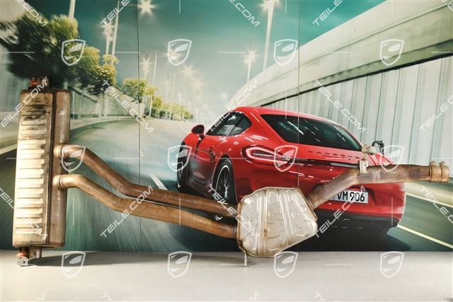 Nachschalldämpfer, komplett