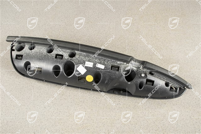 Podłokietnik, Drzwi przednie, Skóra, Czarny, L