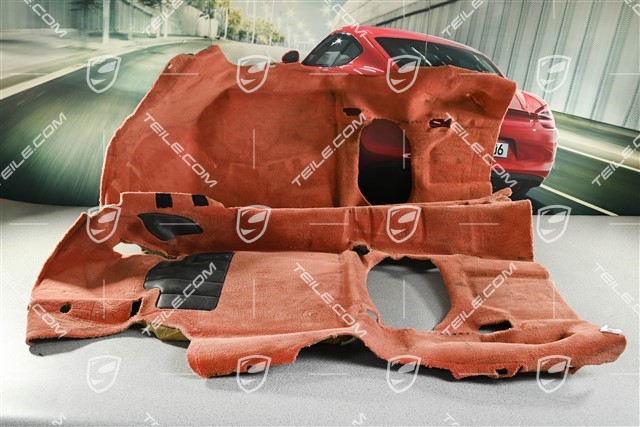 Wykładzina przednia czerwona