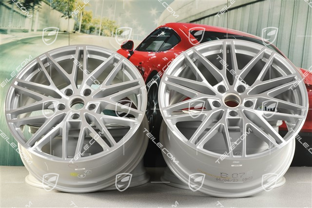 21-inch wheel rim set Cayenne RS Spyder Design, 11J x 21 ET49 + 9,5J x 21 ET46