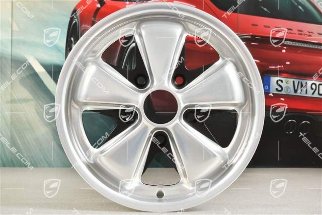 15" komplet felg (4 felgi), Fuchs, 4,5J x 15, odrestaurowany