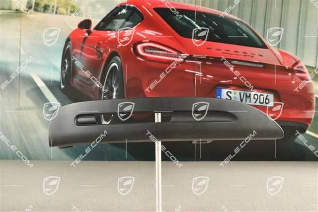 Spyder, Osłona oświetlenia postojowego przedniego zderzaka, Czarna satyna, R