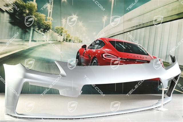 Front bumper, parking aid