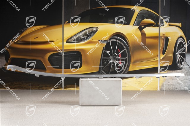 Listwa ozdobna progu, Chrom, Wersja wydłużona, tylna, L