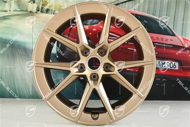 20+21-inch Carrera S rims set, 8,5J x20 ET50 11,5J x 21 ET79, Neodyme