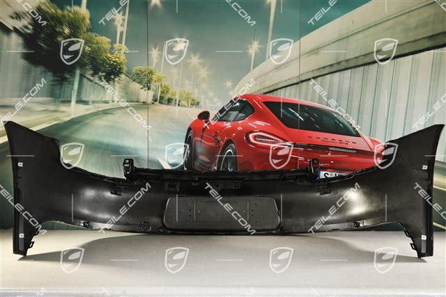 Stoßstange hinten mit Löchern für Parklenkassistent und Rückfahrtkamera