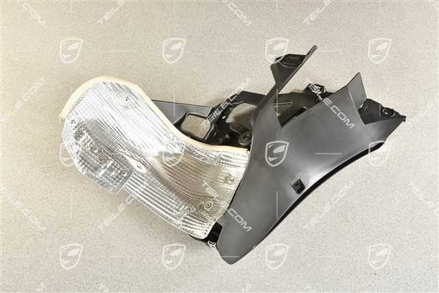 Retaining frame, incl. heat shield, GT4 RS, L