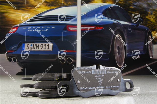 Bremsbelag-Reparatursatz, Serienbremse, HA