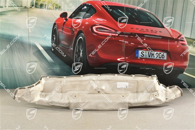 Hitzeschutz / Hitzeschild Heckstoßstange