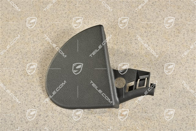 Cover, front seat, Black satin, R