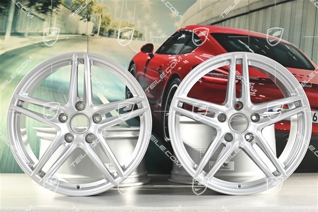 19" komplet felg „Carrera VI”, 8,5J x 19 ET50 + 11,5J x 19 ET76