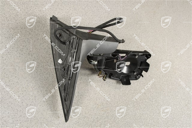 Spiegelfuß, elektrisch anklappbar, el. einstellbar, automatisch abblendbar, separat beheizbar, LL/L