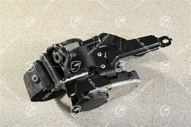 Coupe / Targa, Safety seat belt, Black, R