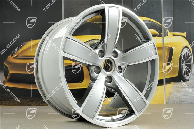 20" Felge Carrera Sport, 10,5J x 20 ET47, Platinsilber Metallic