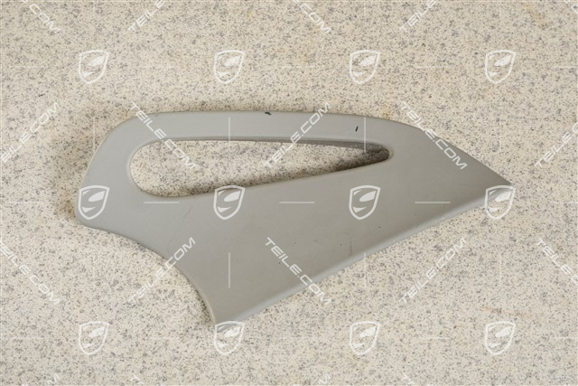 Blenda na pas bezpieczeństwa, tylna, Graphite grey, Coupe, R