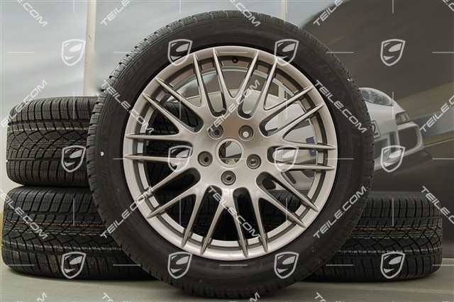 20-inch RS Spyder winter wheel set, wheel rims 9J x 20 ET 57 + Dunlop winter tyres 275/45 R20, without TPMS