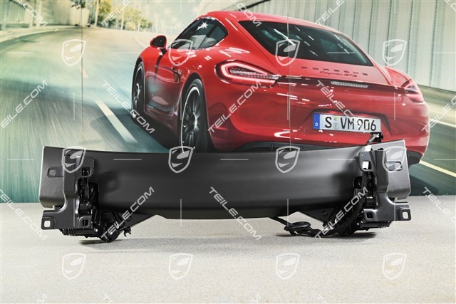 Coupe, Rear lid, spoiler / wing driving mechanizm