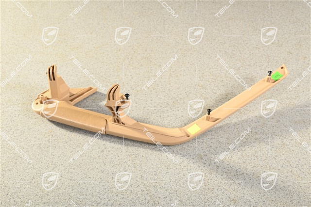 Uchwyt / rączka tapicerki drzwi, beżowa, L