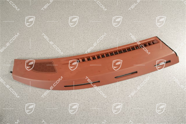 Dashboard defroster trim / cover, Terracotta, R