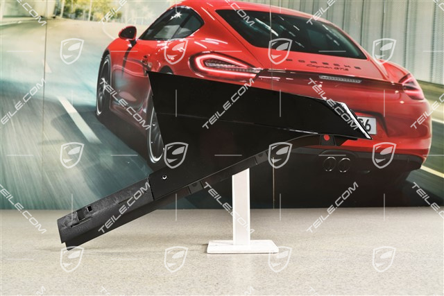 Coupe, Blenda / osłona słupka C, zewnętrzna, tylna, czarna, R