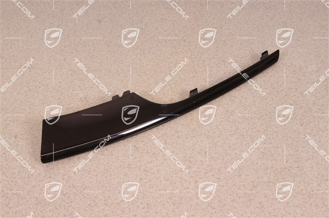 Front bumper disc / trim, lacquered, lower, L Front bumper disc / trim, lacquered, lower, L