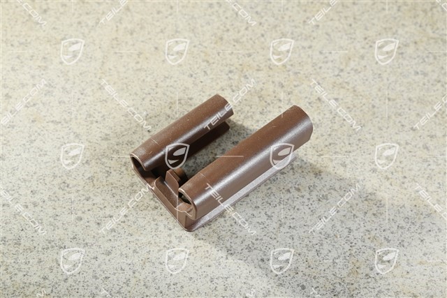 Abdeckung für Sitzschiene, Trüffelbraun, Vorne, L